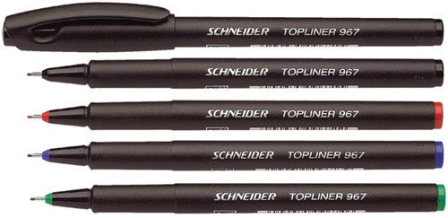 Fineliner Schneider 967 0.4mm zwart-1