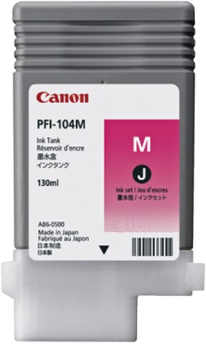 Inktcartridge Canon PFI-104 foto rood