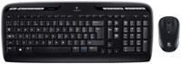 Toetsenbord Logitech MK330 Qwerty + muis zwart