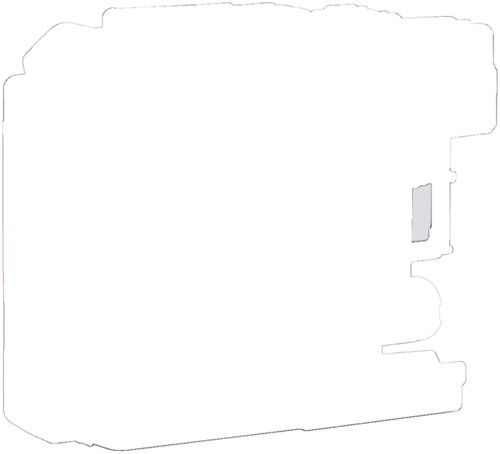 Inktcartridge Brother LC-123M rood-2