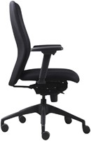 Bureaustoel Euroseats Vigo zwart-2