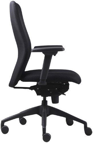 Bureaustoel Euroseats Vigo zwart-2