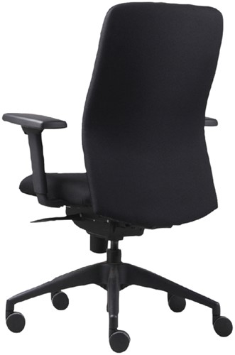 Bureaustoel Euroseats Vigo zwart-3