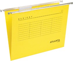 Hangmap Djois Alzicht A4 frontaal recycled V-bodem geel