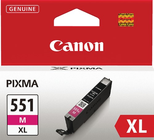 Inktcartridge Canon CLI-551XL rood HC