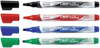 Whiteboardmarker Bic Velleda liquid rond medium assorti 4 stuks-2