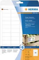 Etiket HERMA Power 10902 45.7x21.2mm wit 1200 stuks-3