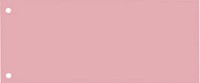 Scheidingsstrook Oxford smal 240x105mm 190gr roze 100 stuks