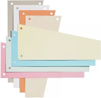 Scheidingsstrook Oxford trapezium 240x105/55mm 190gr blauw 100 stuks-3