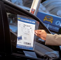 Presenteerhoes Djois Signage A4 PP zelfklevend 10 stuks-2