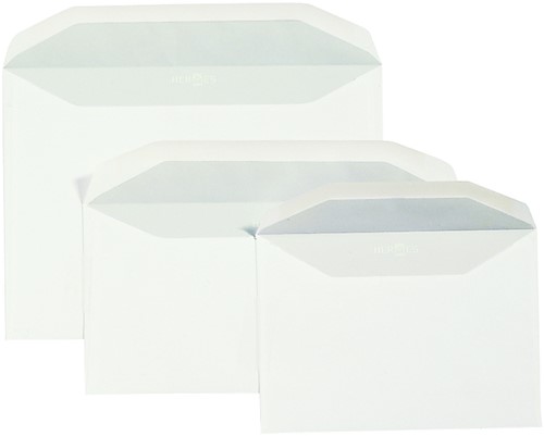 Envelop Quantore bank EA5/6 110x220mm zelfklevend wit 25 stuks-2