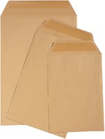 Envelop Quantore akte C5 162x229mm bruinkraft 90g/m² 500 stuks-2