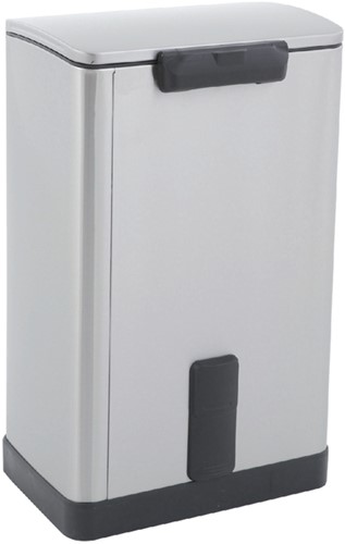 Pedaalemmer EKO E-Cube 40 liter rvs-3