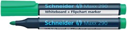 Whiteboardmarker Schneider Maxx 290 rond 2-3mm groen