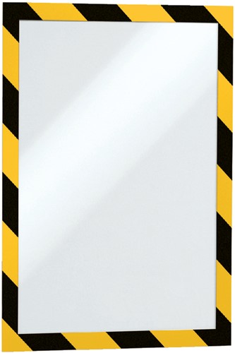 Duraframe Durable 4945130 security A4 magneet geel/zwart 5 stuks-2