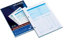 Bestelformulier Djois Atlanta A5 met carbon wit