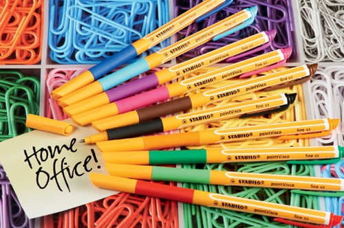 Rollerpen STABILO PointVisco 1099/56 fijn roze-2