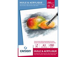 Olie- en acrylblokken