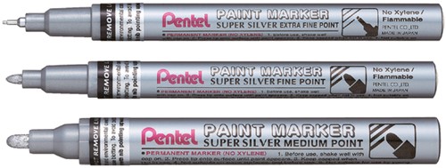 Paintmarker Pentel MSP10 1.5mm zilver-2