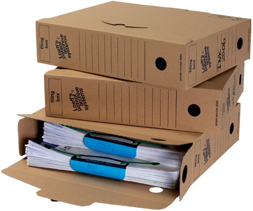 Archiefdoos Loeff Filing Box 3003 folio 345x250x80mm karton-2