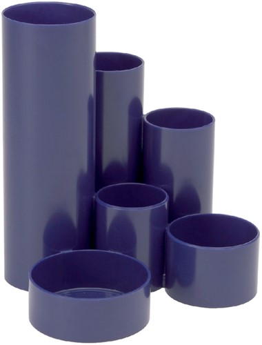 Pennenkoker MAUL Tubo blauw 6-vaks Ø150x125mm