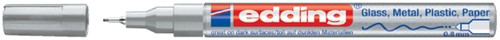 Paintmarker Edding 780 op oliebasis 0.8mm zilver blister à 1 stuk-2