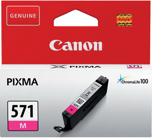 Inktcartridge Canon CLI-571 rood-2