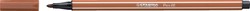 Viltstift STABILO Pen 68/75 medium sienna