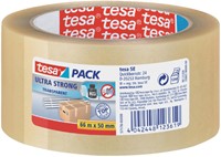 Verpakkingstape tesapack® Ultra Strong 66mx50mm transparant