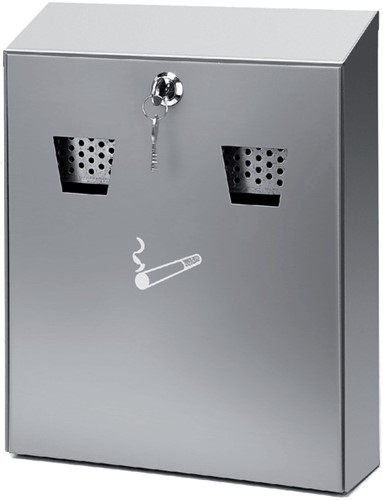 Wandasbak met binnenemmer staal