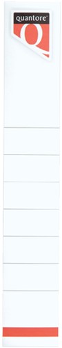 Rugetiket Quantore smal 34x190mm zelfklevend wit 10 stuks-3
