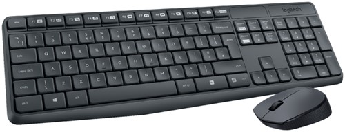 Toetsenbord Logitech MK235 Qwerty + muis zwart-3