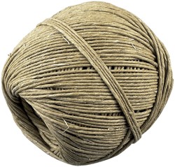 Henneptouw Muller 2-draads ca 100 meter