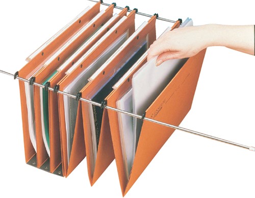 Hangmap Esselte Orgarex kori 372x245mm verticaal oranje-2