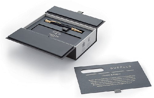 Balpen Parker Duofold Classic black GT medium-3