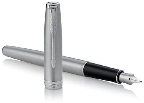 Vulpen Parker Sonnet stainless steel CT fijn-3