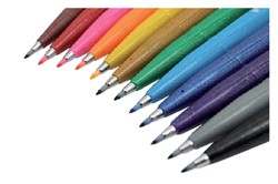 Viltstiften stationery met Brushpunt
