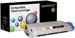 Toner Quantore alternatief tbv Oki 44318608 zwart