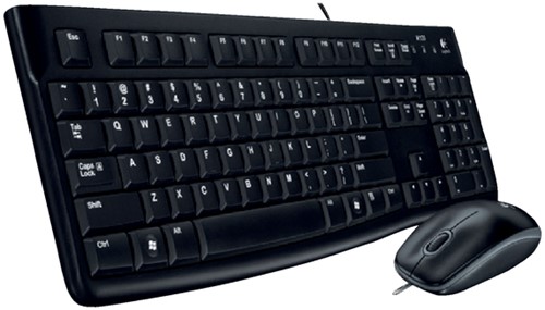 Toetsenbord Logitech MK120 Qwerty + muis USB zwart-3