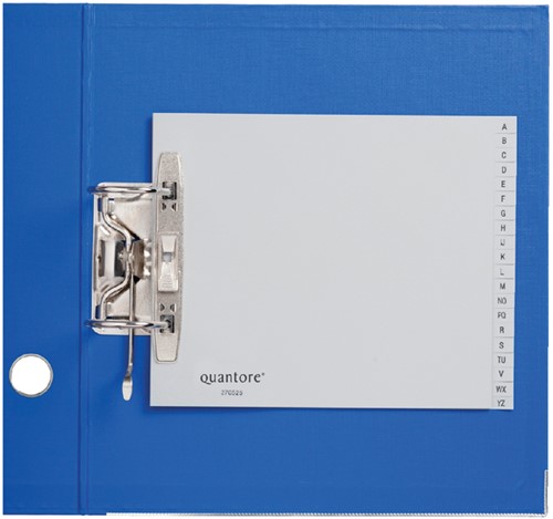 Ordner alfabet Quantore 2-gaats 18x22.5 PP grijs