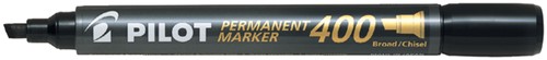 Permanent marker PILOT 400 schuin breed zwart