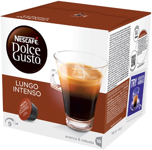 Koffiecups Dolce Gusto lungo intenso 16 stuks-1