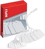 Label Apli karton nr 387 13x20mm wit 1000 stuks-2