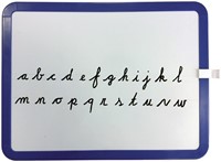 Whiteboard Desq 21x28cm tweezijdig magnetisch-2