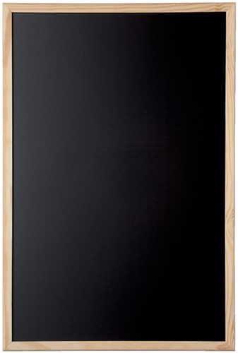 Krijtbord MAUL antraciet 30x40cm onbewerkt houten frame-2