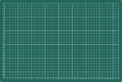 Snijmat A3 450X300mm groen