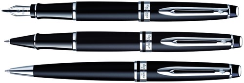 Balpen Waterman Expert matt black CT medium-2