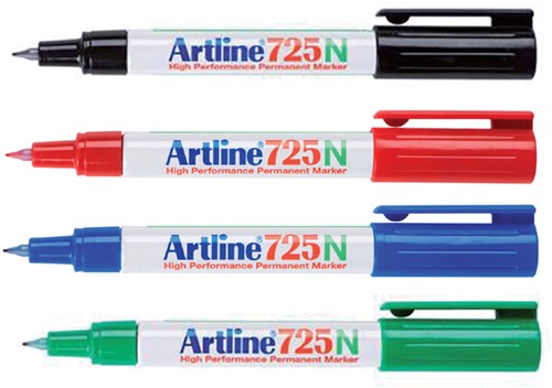 Fineliner Artline 725 rond fijn groen-2