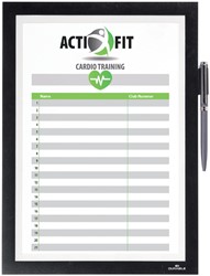 Duraframe Durable 499301 Note A4 zelfklevend zwart