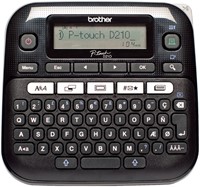 Labelprinter Brother P-touch TZe PT-D210 desktop qwerty 12mm zwart in koffer-2